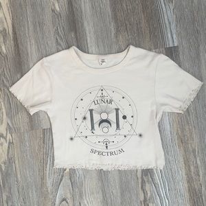 Super cute lunar spectrum Urban Outfitters crop